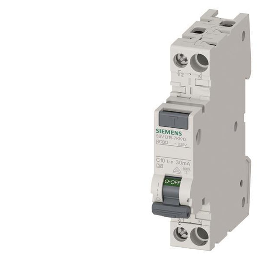 Siemens FI/LS kompakt 6kA  5SV1316-7KK10 Typ A 30mA C10