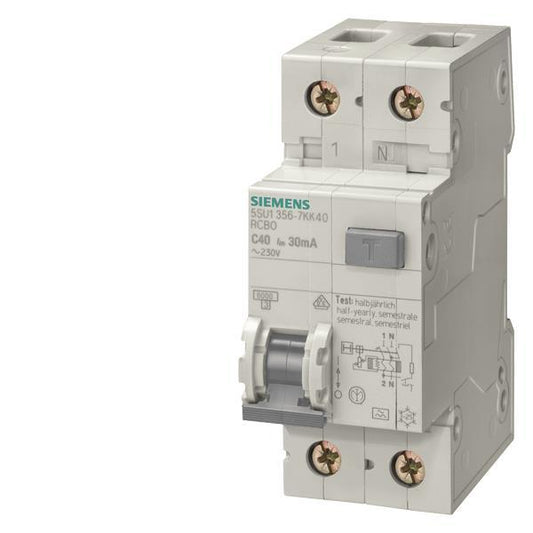 Siemens FI-LS Schalter      5SU13567KK16 C 2x16A-0,03A 6kA