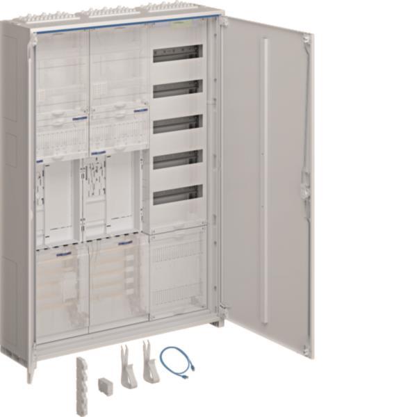 Hager Komplettschrank univ.Z ZB33ET225W1 1100mm 2ZP 3feld BKE-I APZ VT-5rh ESA