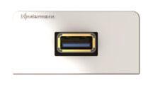 KIND Konnect design click ws  7456000529 USB3.0 A-Bu/Bu Blende 1/2 Kabelpeitsche