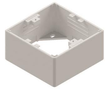 Easylan Aufputzgehäuse für Datendose     80x80mm,rw                      CKVDAP90