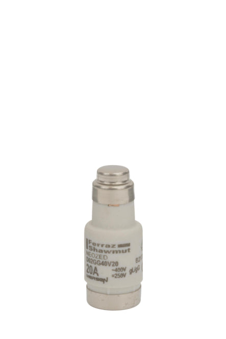 Mersen 01701.020000 D02 20A gG 400V blau NEOZED Sicherungseinsatz