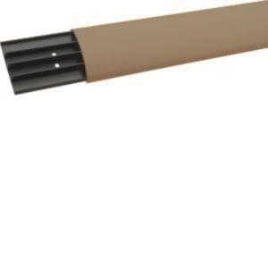 Hager Aufbodenkanal         SL1807501019 m.4Kammern PVC 18x75mm beige