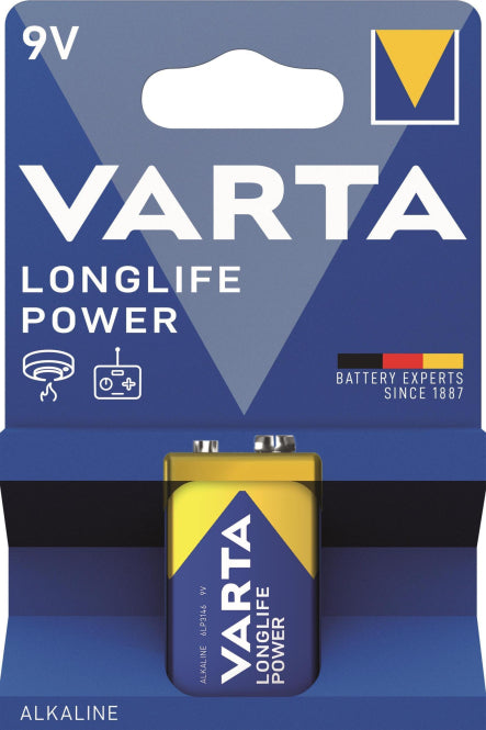VARTA LONGLIFE Power 9,0V           4922 *** Blister a 1 Stück ***