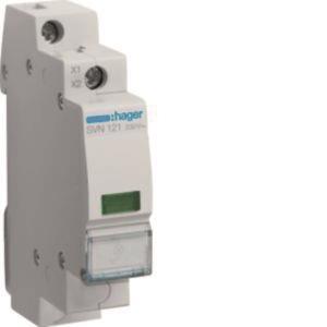 Hager LED Leuchtmelder grün       SVN121 230VAC 1PLE