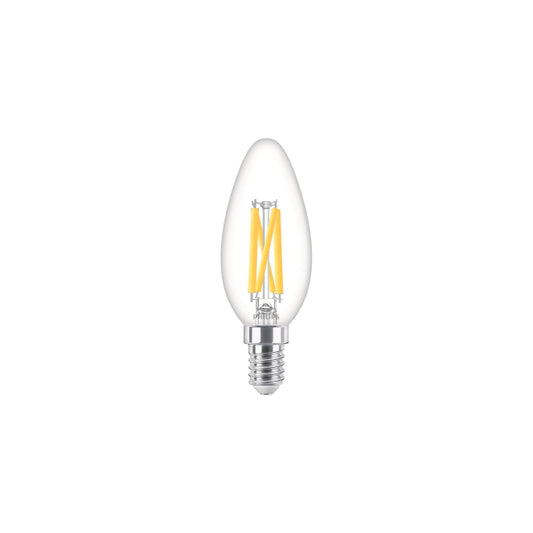 PHIL MST LEDcandle 5,9-60W/927 E14 klar      Kerze 806lm DIMTONE     EEK D