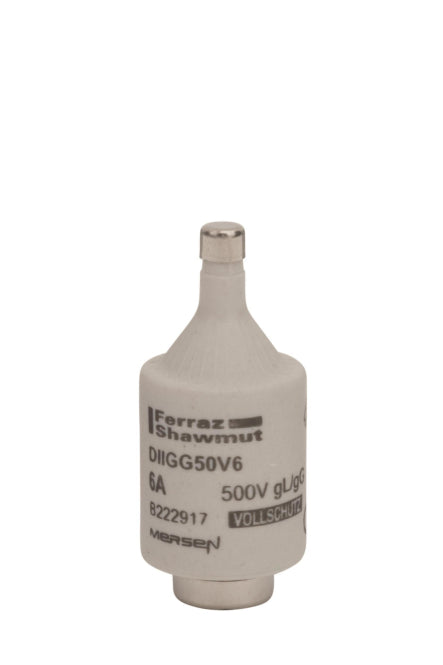 Mersen 00597.006700 DII 6A gG grün       D-Sicherung 500V/DIAZED