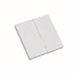 ELDAT 2 Tasten Ein/Aus  RTS35-ACC-01-07P elfenbeinweiss für Wandtaster RTS35