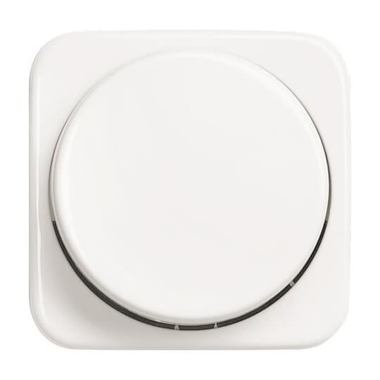 BJ Zentralscheibe        2115/11-214-500 UP-Drehdimmer alpinweiß