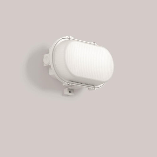 RZB Ovalleuchte 6,5W IP65  501048.009.19    780/990lm 4000K SKI mit HF-Sensor