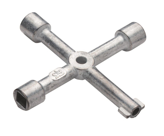 Cimco Mastschlüssel 90 x 90 mm    112882 mit Halbmond