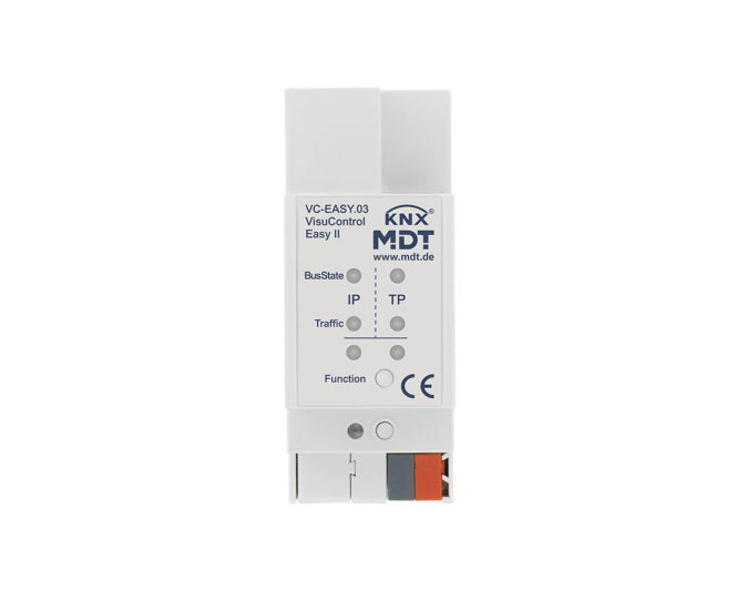 MDT VC-EASY.03 Objektserver VisuControl  Easy II 2TE REG m.Android oder IOS App