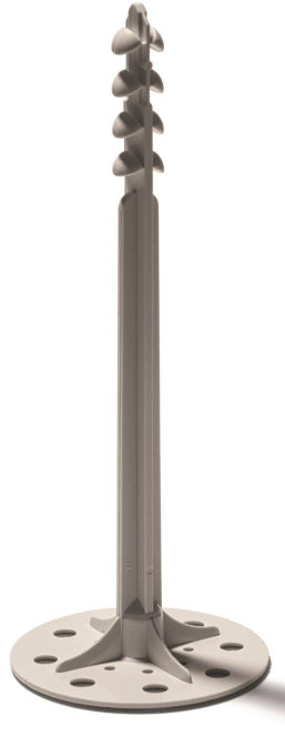Schnabl DHI 17 H0 PA hellgrau 10-14cm    Dämmstoffhalter f.Decken u.Wänden 31590