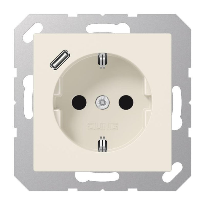 Jung SCHUKOsteckdose m.USB Typ A1520-18C C