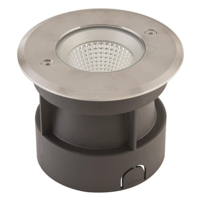 EVN Bodeneinbauleuchte rund  PC67106002N Edelstahl 6W 3000K 420lm 1500kg IP67