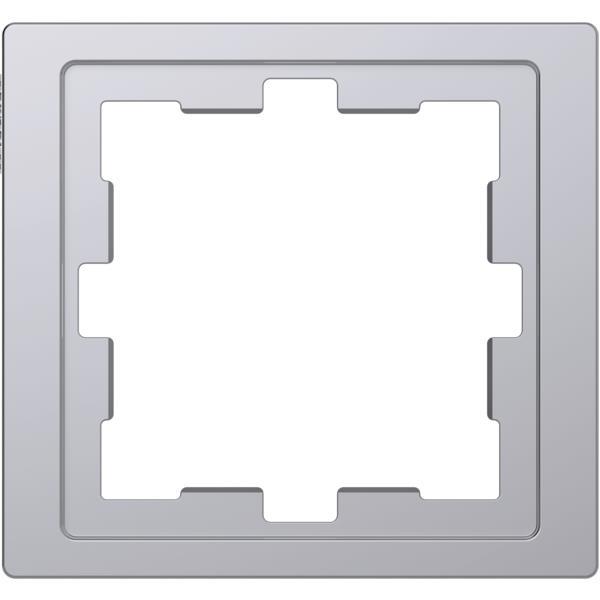 Merten D-Life Rahmen 1fach  MEG4010-6536 Edelstahl