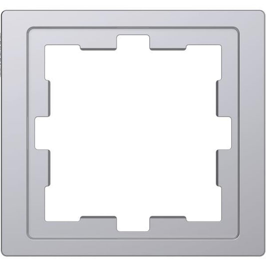 Merten D-Life Rahmen 1fach  MEG4010-6536 Edelstahl