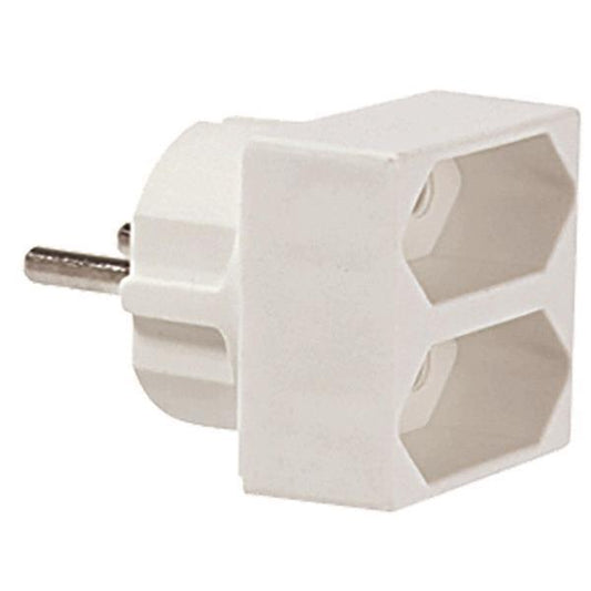 Bachmann Euro Doppelstecker weiß 921.271