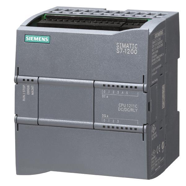 Siemens 6ES72111HE400XB0 SIMATIC S7-1200 CPU 1211C Kompakt-CPU DC/DC/Relais