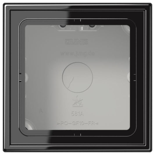 JG Ap-Kappe m.Rahmen 1-F        LS581ASW schwarz