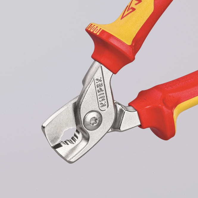 Knipex VDE-Kabelschere           9516160 m.Stufenschneide