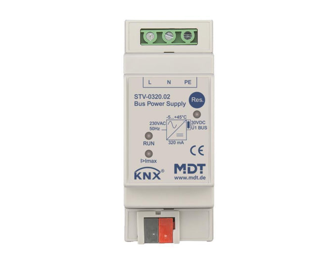 MDT STV-0320.02 Busspannungsversorgung   2TE REG 320mA