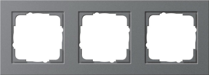 GIRA 021323 Abdeckrahmen 3fach E2        Anthrazit