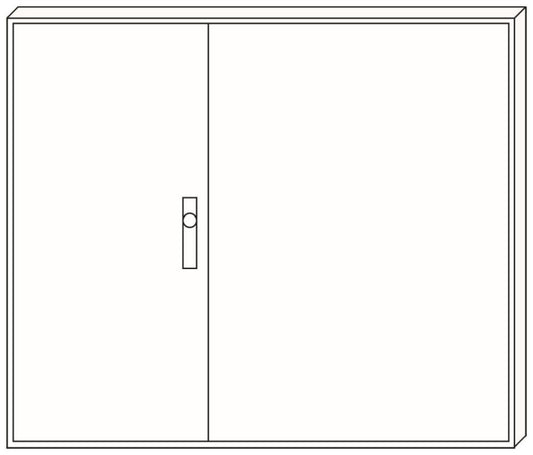f-tronic ZA115 Leergehäuse H 1100, ZA115 B 1300mm IP31 7120510