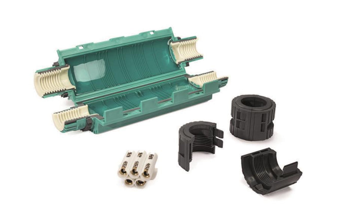 Hellermann RelisealV56-PP/SI-GN Gel      Kabelgarnitur 3x2,5 5x6 grün 435-01660