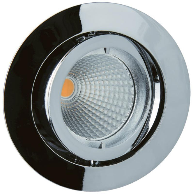 RUTEC Einbaustrahler chrom     ALU5537-4 schwenkbar DA68mm o.Sprengring f.LM 50mm