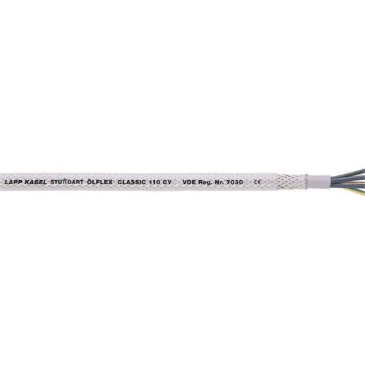 LAPP ÖLFLEX CLASSIC 110 CY 7G1,5 TR1000m     Cu-Schirm EMV-konform  1135307/1000