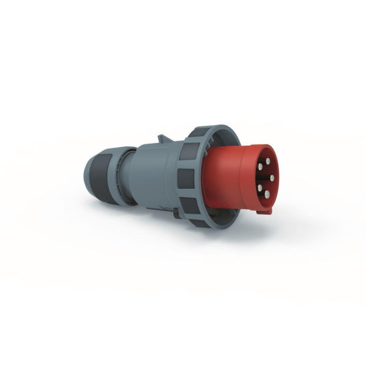Bals Stecker 63A 5p 400V 6h IP67  2189-1 Schraubklemme Bajonettring gummiert