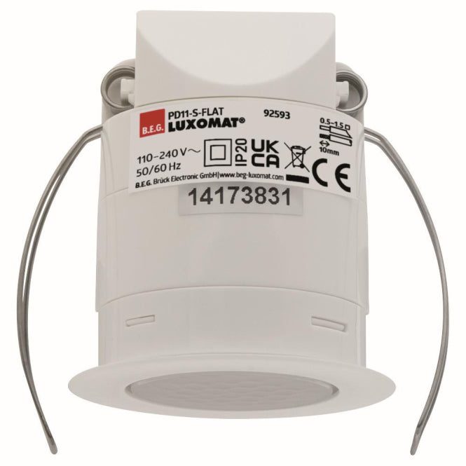 BEG Präsenzmelder f.Hohlwand       92593 super flach PD11-S-FLAT-DE