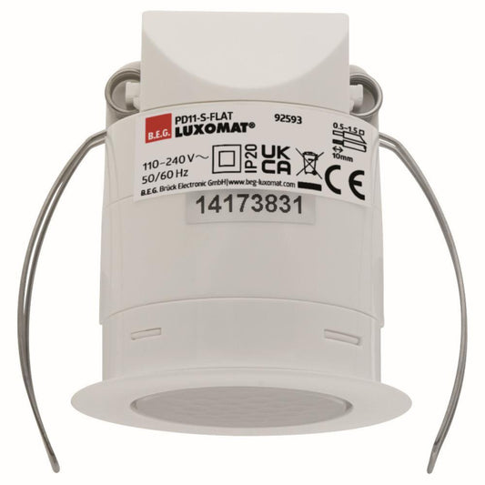BEG Präsenzmelder f.Hohlwand       92593 super flach PD11-S-FLAT-DE