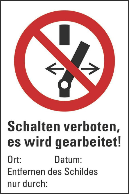 HEIN 183107 Verbots-         HEIN_183107 Kombischild Schalten verboten ASR