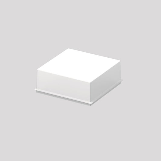 RZB Ersatz-Abdeckung 226X226mm  08-22146    für Serie Quadrat seidenmatt
