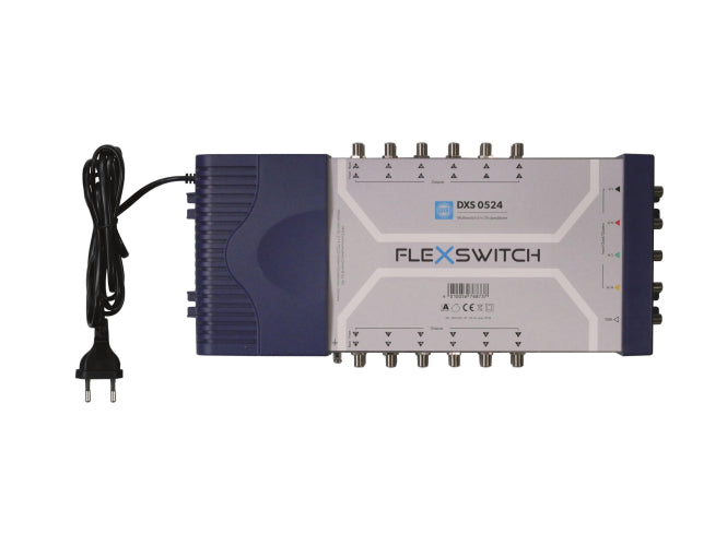 WISI FLEXSWITCH Multischalter    DXS0524     5in24 aktiv mit Netzteil