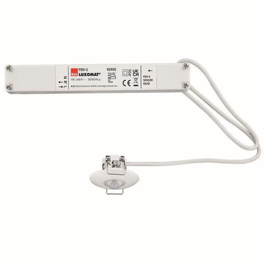 BEG Mini-Präsenzmelder PD9-S-DE    92905 RAL9010 LUXOMAT Deckeneinbau