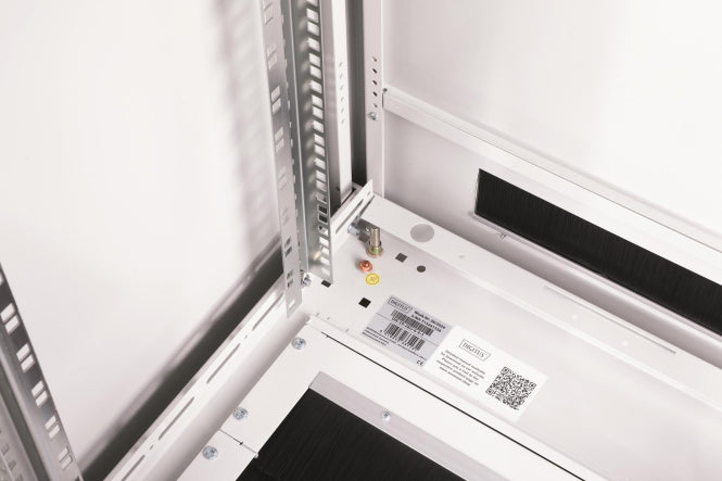 Assmann Netzwerkschrank DN-19 26U-6/6-1  26HE 1342x600x600mm,Farbe Grau(RAL 7035)