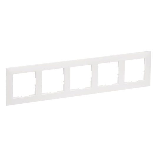 Legrand 765175 SEANO 5-fach Rahmen in    der Farbausführung Ultraweiß