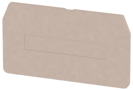 Weidmüller ZAP/TW 4 Reihenklemme Zub.    Abschl.pl. Trennw. dbei B:2mm 1632090000