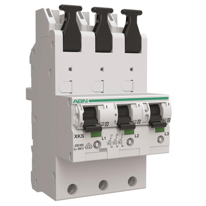ABN SHU-Schalter 3p 40A         XKS340-5 SaS-Montage Charakteristik E ABN