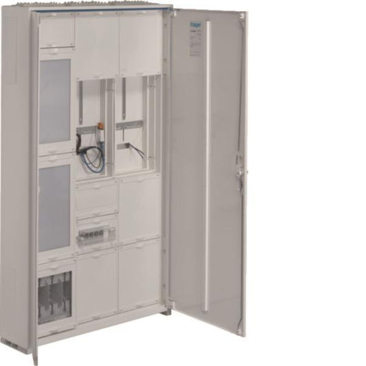 Hager Wandler-u.Messschrank bis  FP93W6N 250A IP44 SKII 1400x800x205 TAB NS Nord