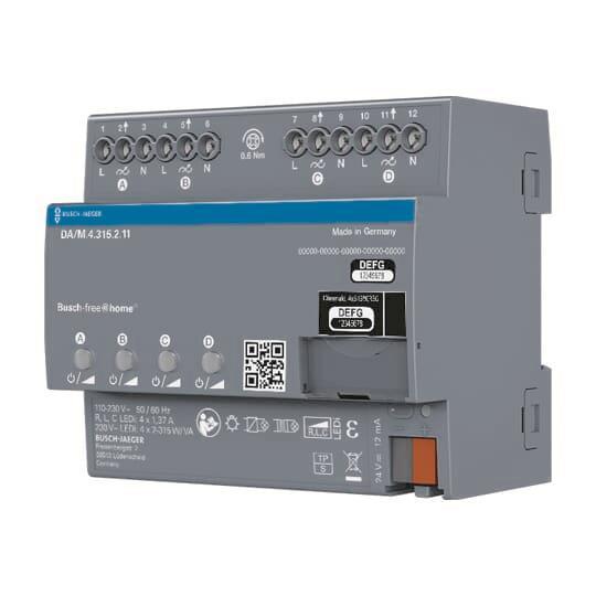 BJ Dimmaktor 4x315W REG  DA/M.4.315.2.11