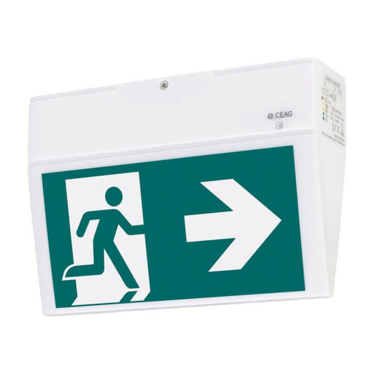 CEAG Euro X LED AT IP54 weiß 40071354900 3h EKW 20m Wand/Decke autom. Selbsttest