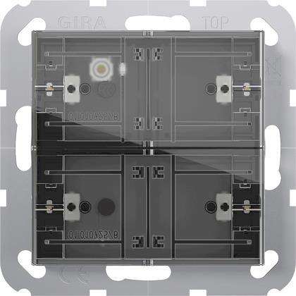 GIRA 504200 Tastsensor4 Komfort 2fach    OneKNX System 55