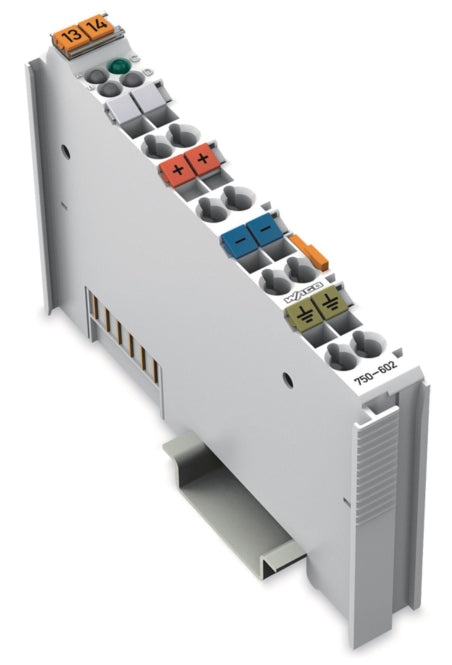 WAGO 750-602 Potentialeinspeisung,DC 24  V,lichtgrau