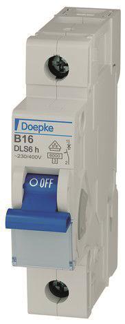 DOEP Automat B 6A            DLS 6h B6-1 **   6kA 1-polig