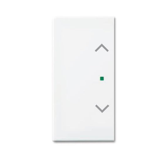 BJ Wippe 2-fach Jalousie     6232-20-914   alpinweiß Busch-free@home balance SI