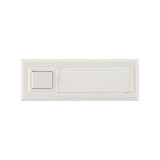 GRO AP Kontaktplatte Combilux      51015    ETA 2132 1fach beleuchtet weiss